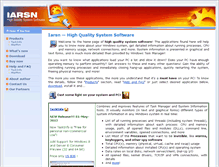 Tablet Screenshot of iarsn.com